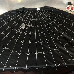 Halloween Spider Themed Full Cape-Poncho